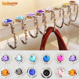 Ganchos Mágicos De Liga De Cristal Pendurados Para Bolsa Cabide Portátil Dobrável Titular Gancho em Oferta na Shopee