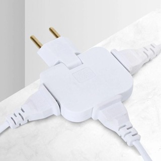 Tomadas Bejamins Tipo T Dobrável com 3 Saídas 10A Bivolt 3 Pinos em Oferta na Shopee