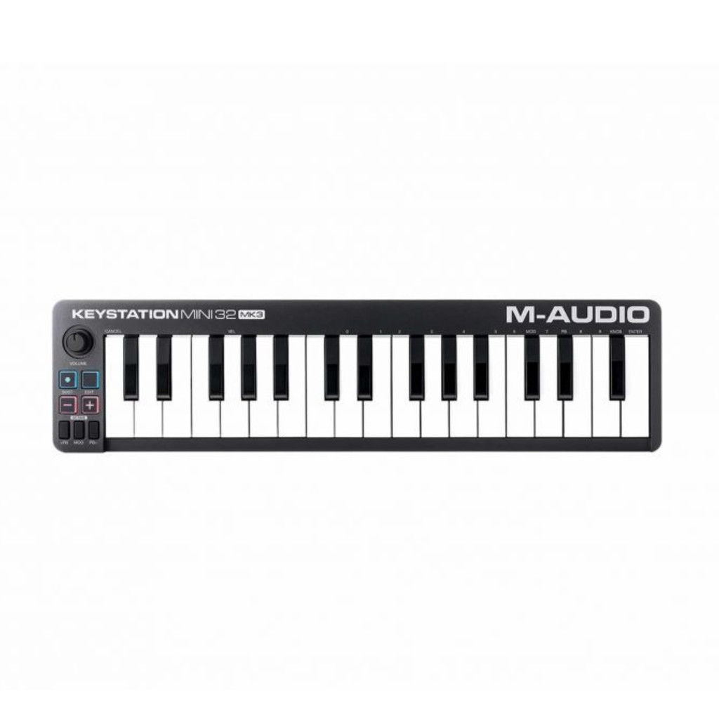 Teclado Controlador MIDI de 32 Teclas – Keystation Mini 32 MK3 -M-Audio