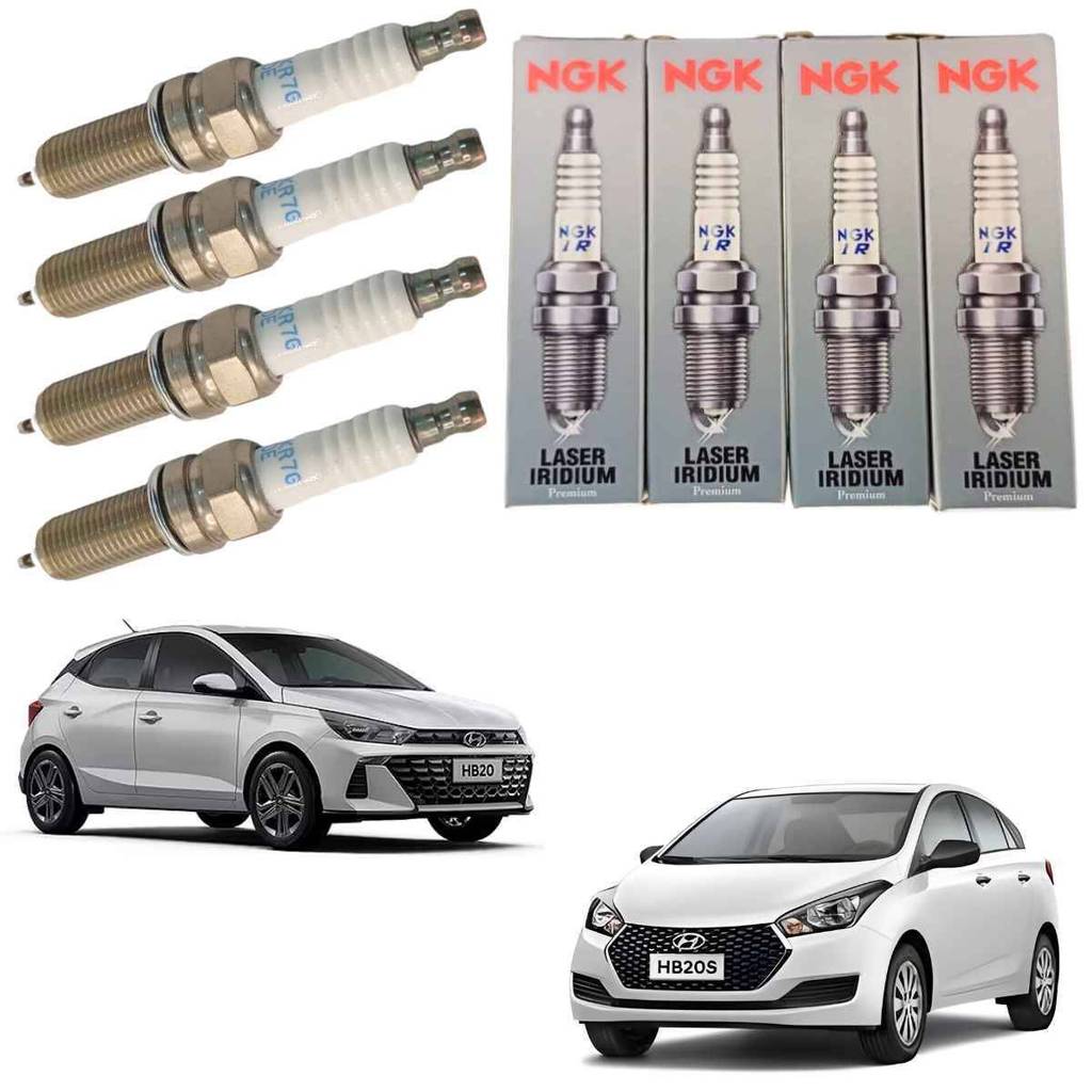 VELA IGN HB20/HB20S/CRETA 1.6 16V GAMMA 16ED NGK KIT MERCADO LIVRE