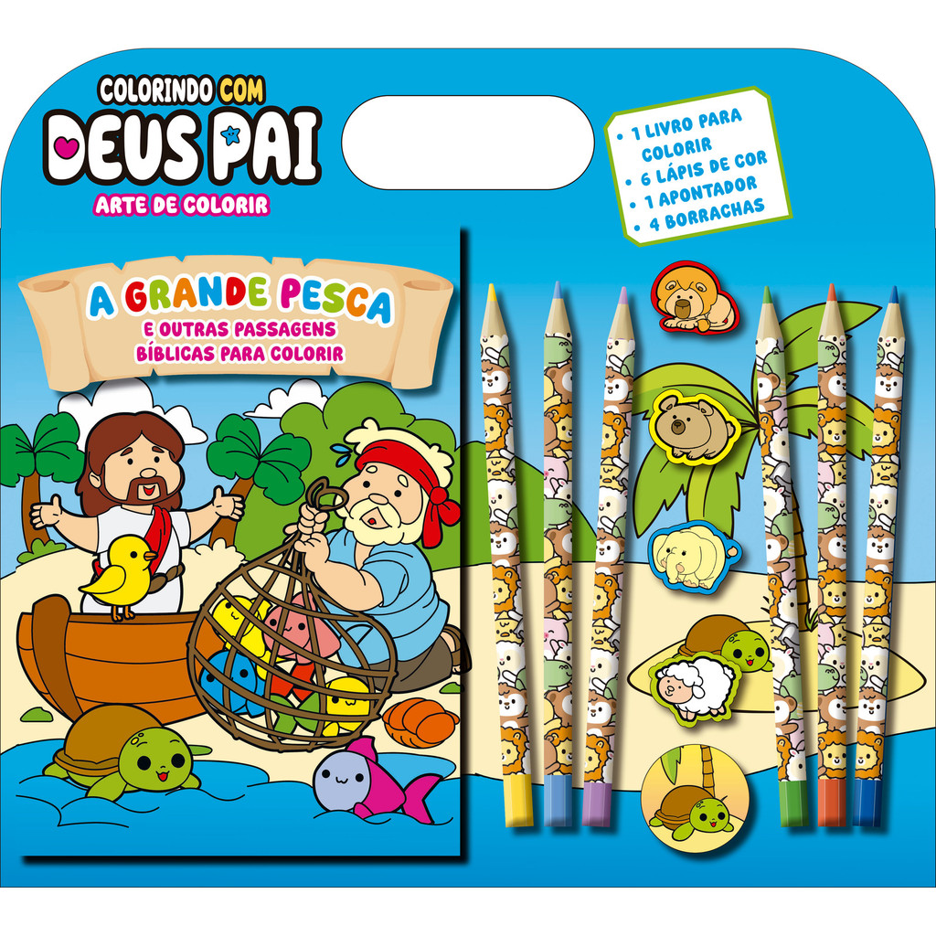 Colorindo com Deus Pai - Arte de Colorir