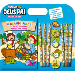 Colorindo com Deus Pai - Arte de Colorir
