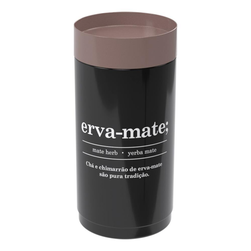 Pote Porta Erva Mate 1,6 L Despensa Cozinha Plasútil