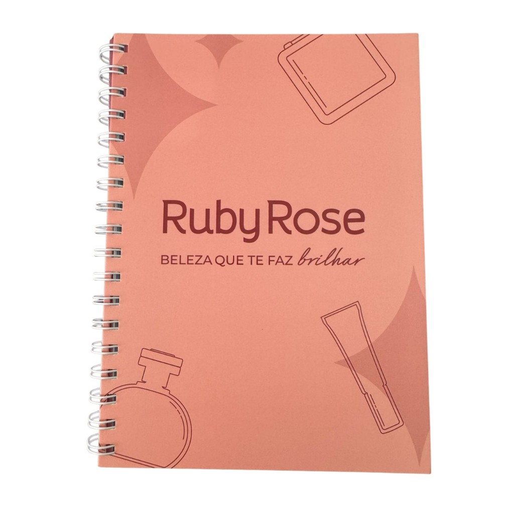 Caderno Ruby Rose