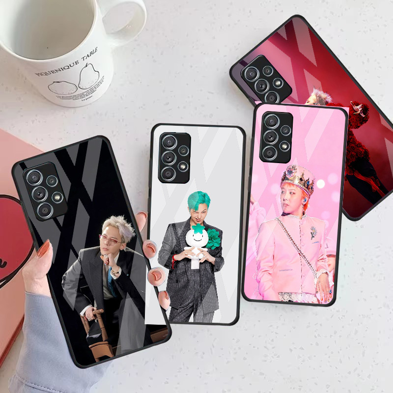 G-Dragão 05 Caso De Telefone Vidro Para Samsung Galaxy A16 A15 A25 A35 A55 A53 A54 A34 A14 A32 A52 4G 5G Capa A56 A54