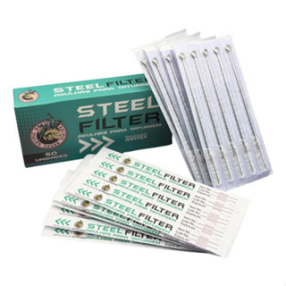 Caixa Agulha De Tatuagem 50un Traço P/ Biqueira 3rl 5rl 7rl em Oferta na Shopee
