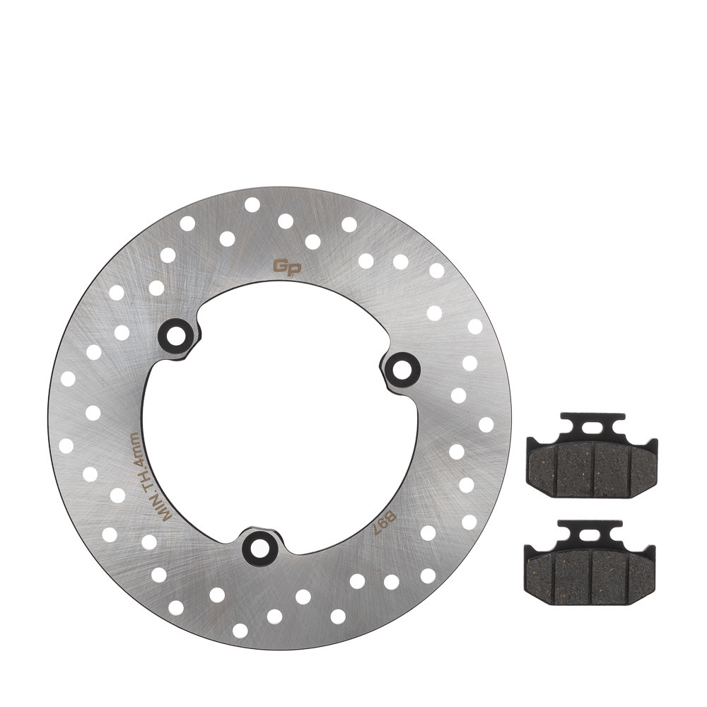 Disco C/ Pastilha De Freio Traseiro Gp7 Fazer 250 18/ em Oferta na Shopee