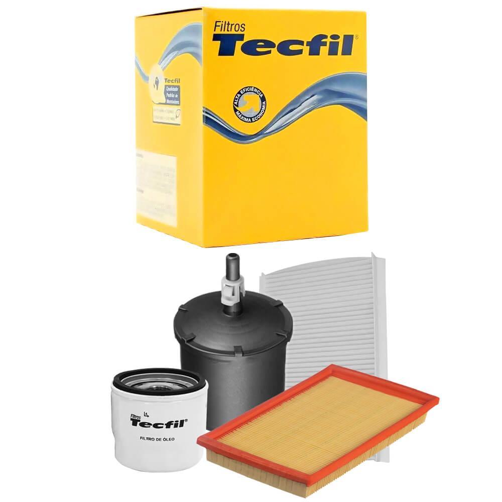 Kit Troca De Filtros Palio 1.8 8v Gasolina Flex Tecfil em Oferta na Shopee