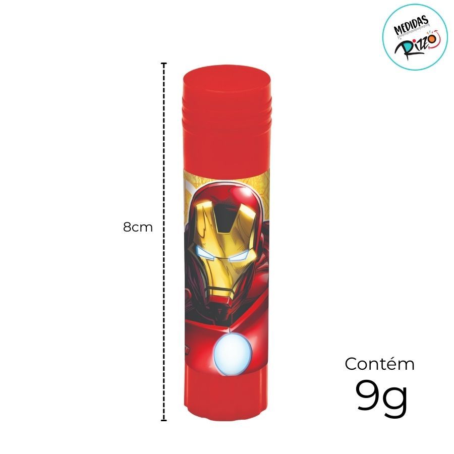 Cola Bastão Homem de Ferro - Vingadores - 9g - Disney Original - 1 unidade - Rizzo · foto 2