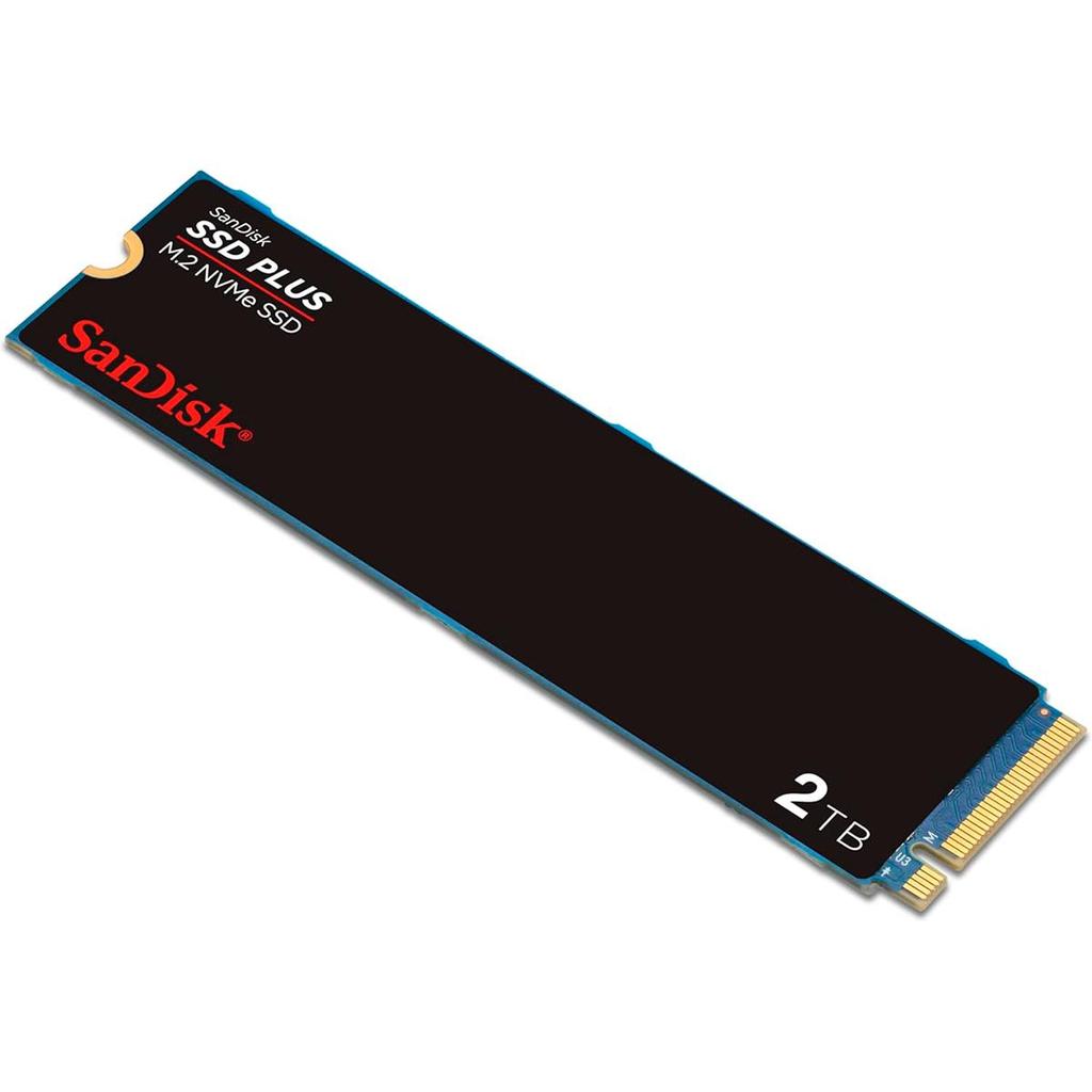 SSD Sandisk Plus 2TB M.2 2280 NVMe 3200MB/s SDSSDA3N-2T00-G2