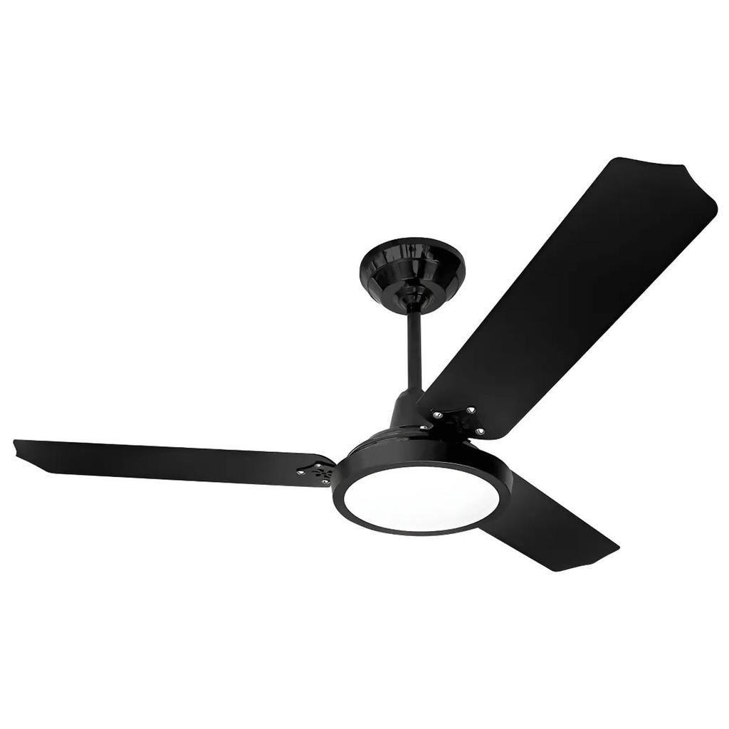 Ventilador De Teto Led Lorensid Preto 127v