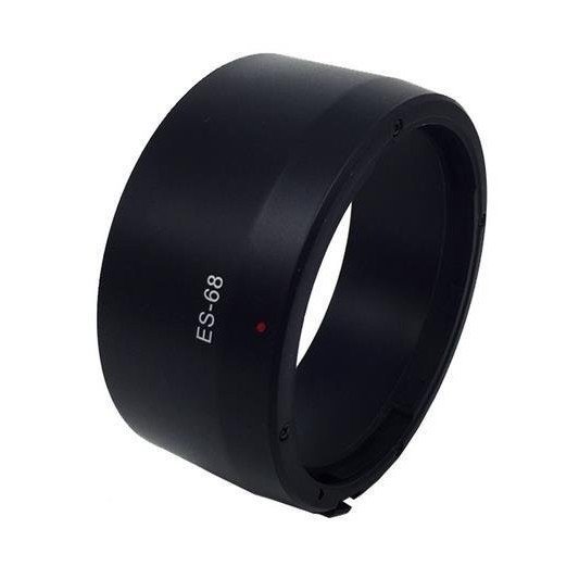 O para-sol ES-68 é adequado para a nova lente Canon 50mm F1.8 STM "Little Dumpling" de terceira geração com montagem de 