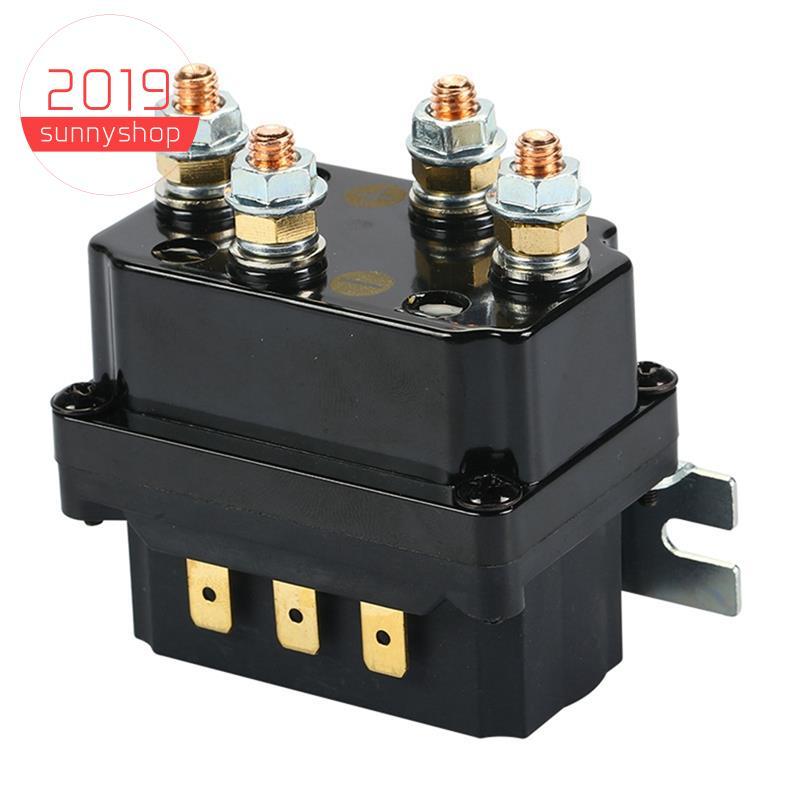 [Bestseller S] 12V Guincho Rocker Switch Polegar 250A Solenóide Relé Contator Guinchos Para ATV UTV