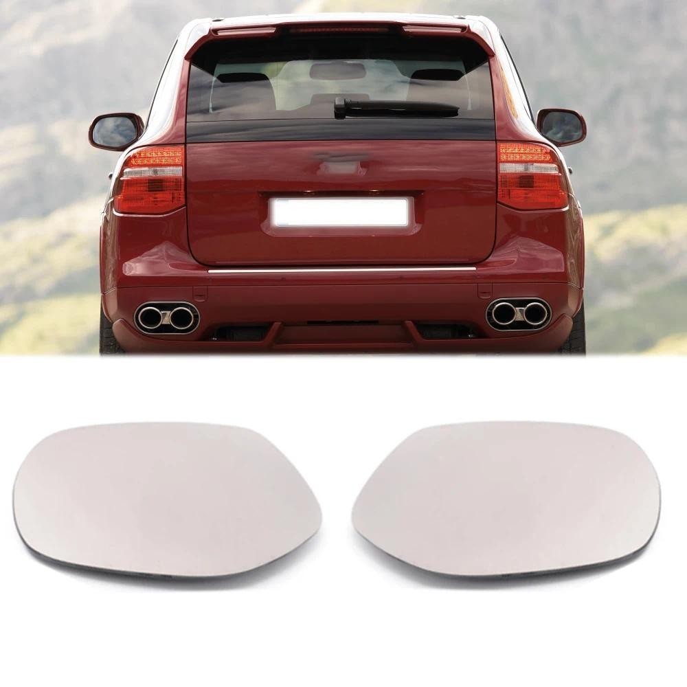 Com Aquecimento Espelho Retrovisor Lateral Lente De Vidro Para PORSCHE CAYENNE 957 2007 2008 2009 2010 Peças Automotivas
