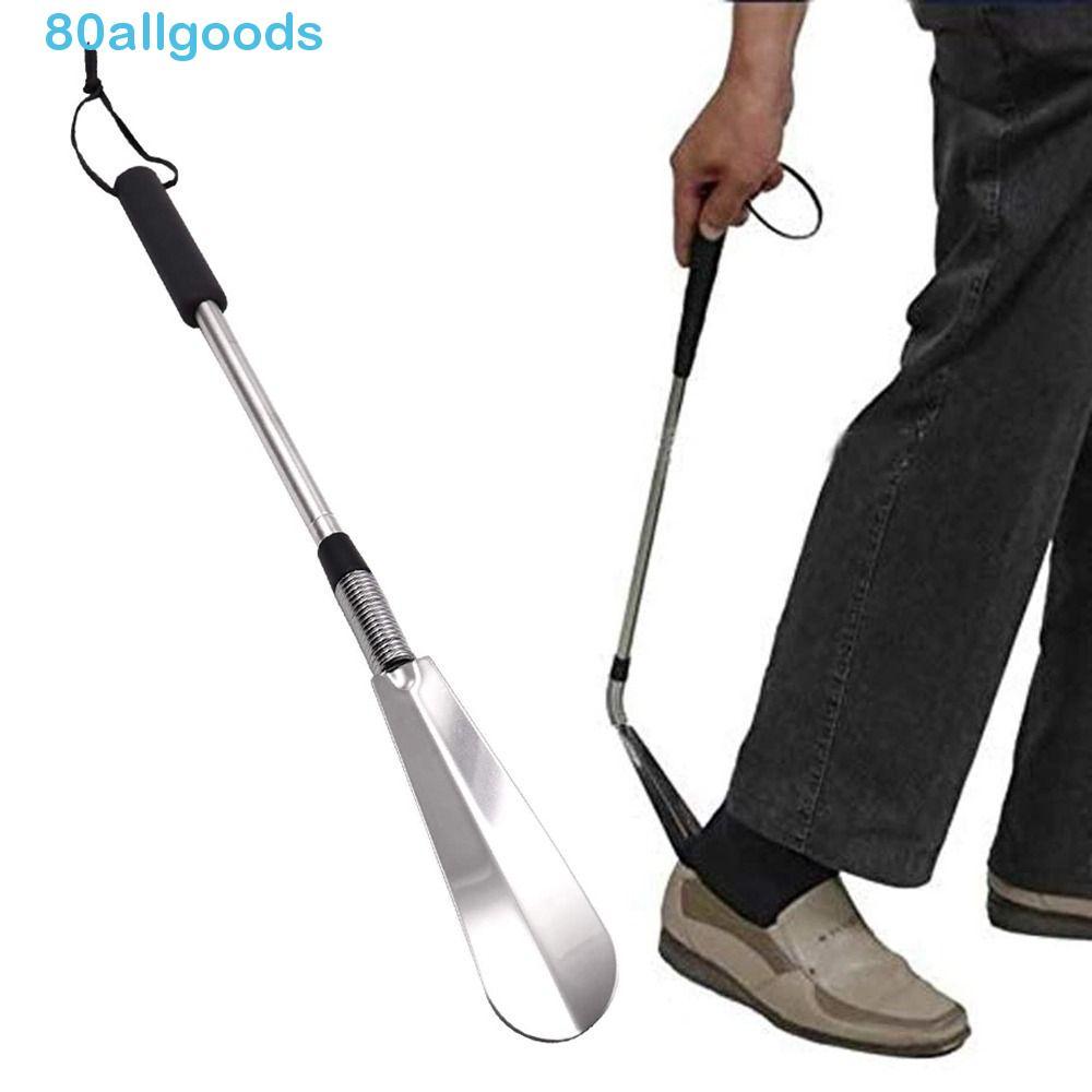 Calçadeira Telescópica ALLGOODS1 , Buzina Extensível De Aço Inoxidável Com Cabo Longo , Flexível