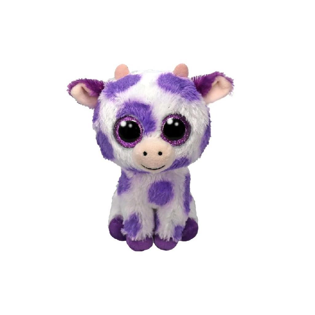 Bicho Pelúcia Vaca Ty Beanie Boos Ethel Original Presente Infantil