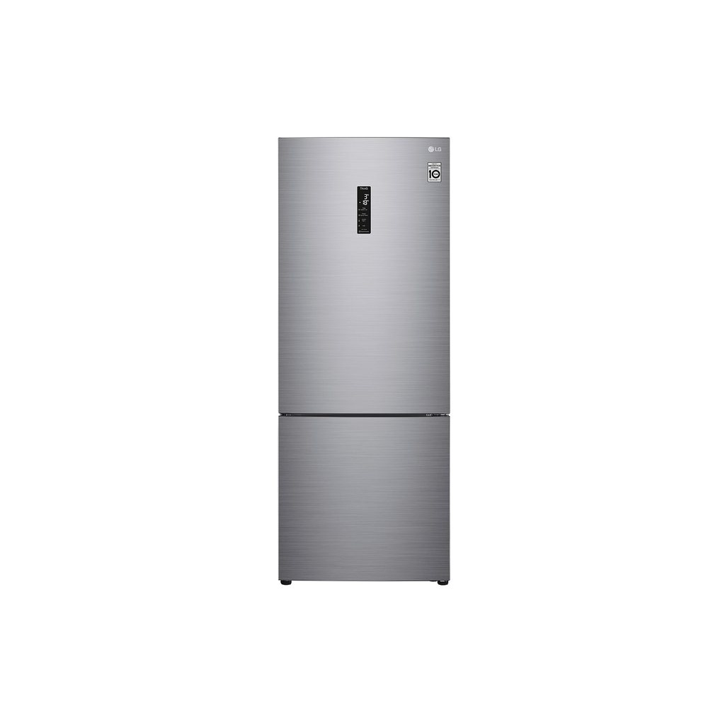 Geladeira Smart LG Frost Free Inverter 451L Inverse cor Inox Look (GC-B569NLL)