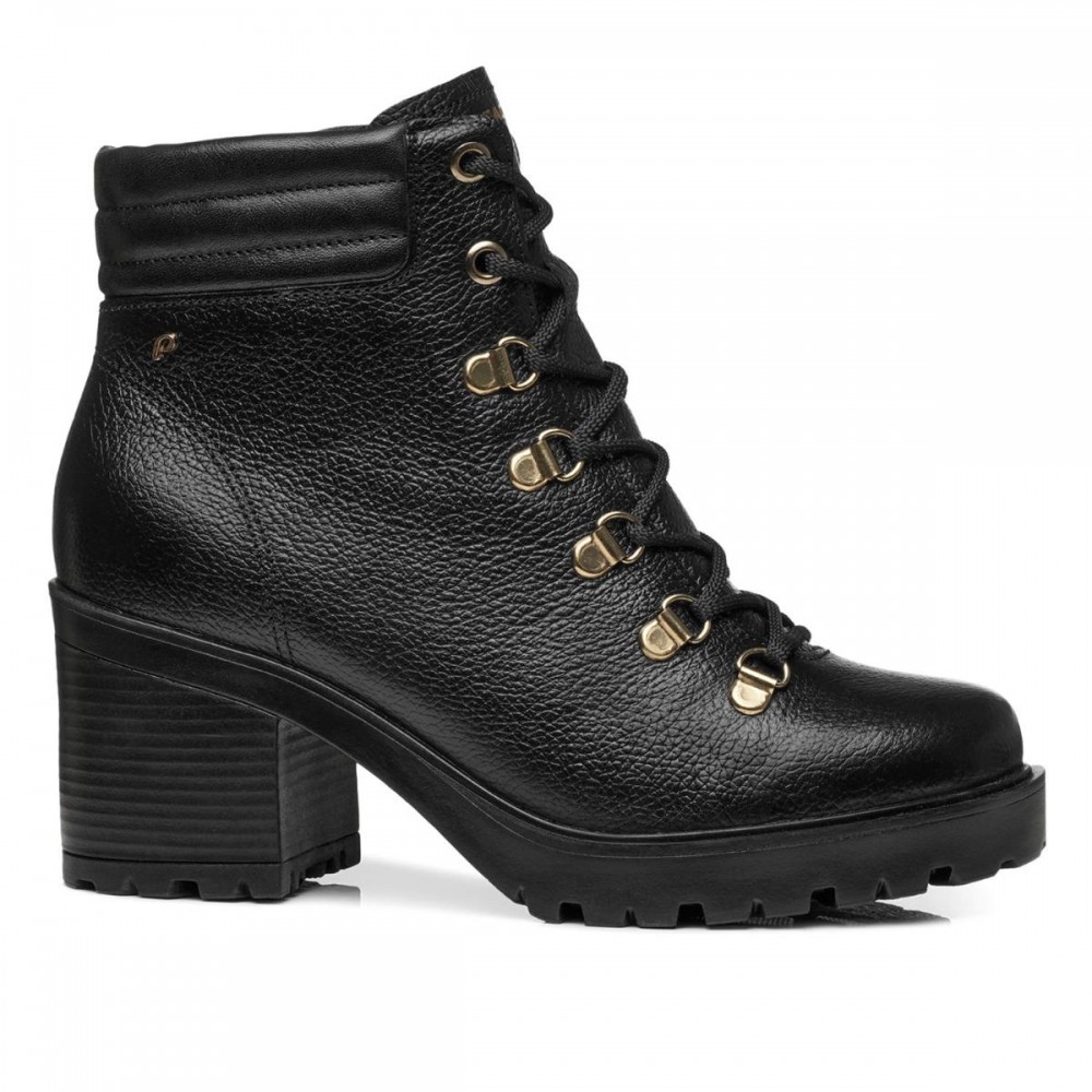 Bota Pegada 282601-02 Coturno Tratorado Feminino