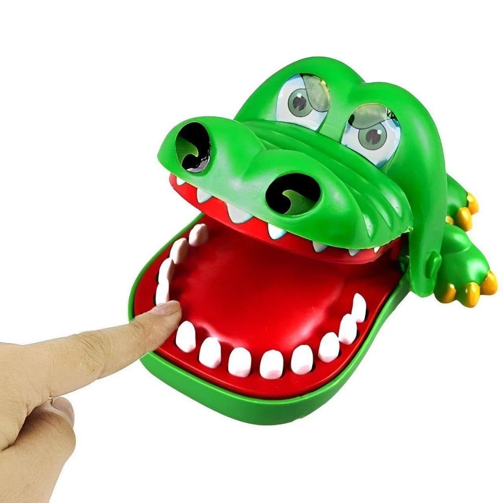 Jogo Croc Croc Jacare Dentista Crocodilo Morde Divertido - Bbr R3001