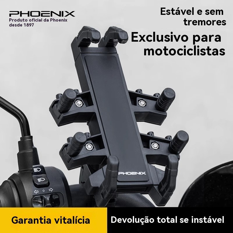 Novo suporte para celular para veículos elétricos, especializado para entrega em motocicletas e bicicletas elétricas, à 