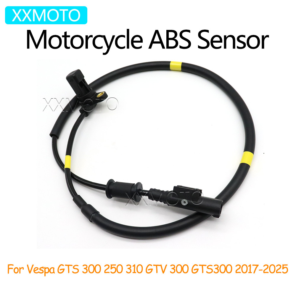 Para PIAGGIO Vespa GTS 300 250 310 GTV 300 GTS300 2017-2025 Motocicleta ABS Sensor De Velocidade Da Roda Traseira Sinal 