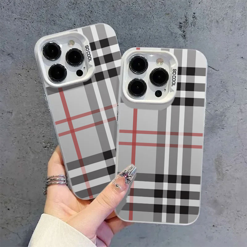 Xadrez Clássico Capa Capinha Foscas Para Samsung A05S A06 A14 A15 A16 A23 A32 A34 A35 A54 A55 Resistente a Arranhões