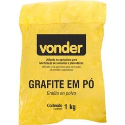 Grafite Em Pó 1 kg Lubrificante Para Sementes Vonder