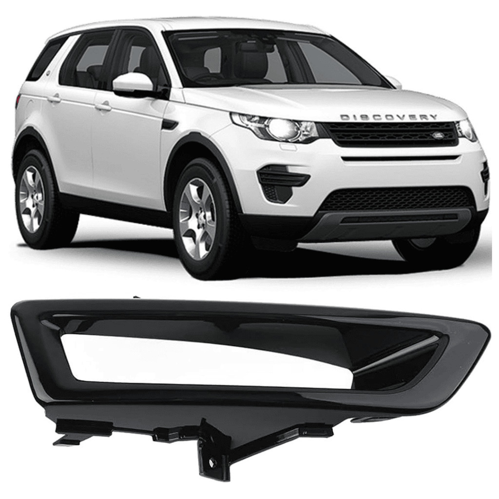 Moldura Preta do Farol de Milha Discovery Sport de 2015 a 2019 - Direito