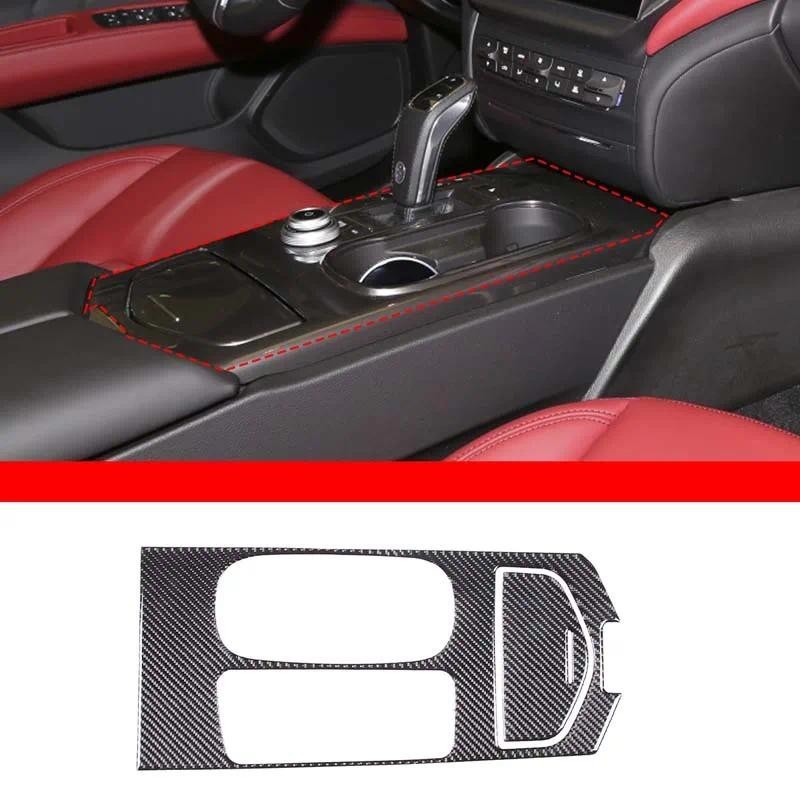 Para Maserati Ghibli III (M157) 2014-2015 Adesivo Do Painel De Engrenagem De Controle Central Carro Acessórios Decorativ