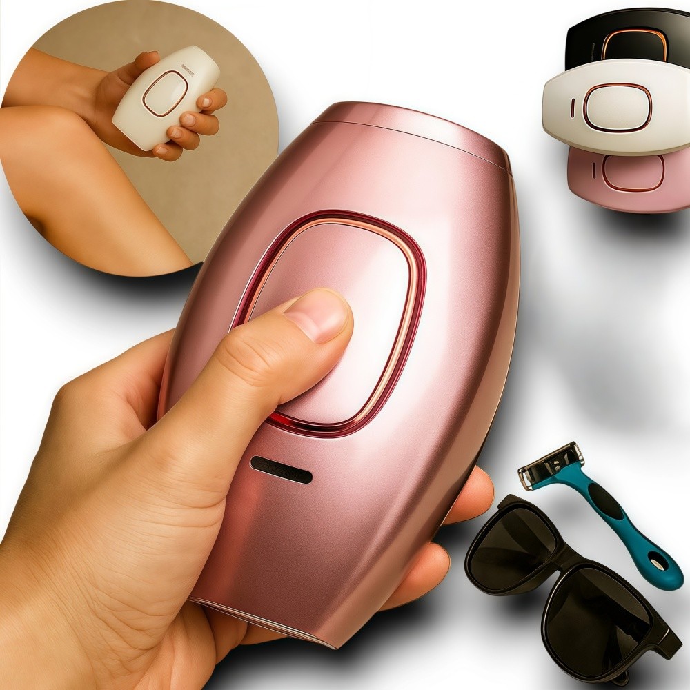 Depilador de Luz Pulsada IPL:Tecnologia Avançada para Remoção de Pelos Com uma experiência indolor e altamente eficiente