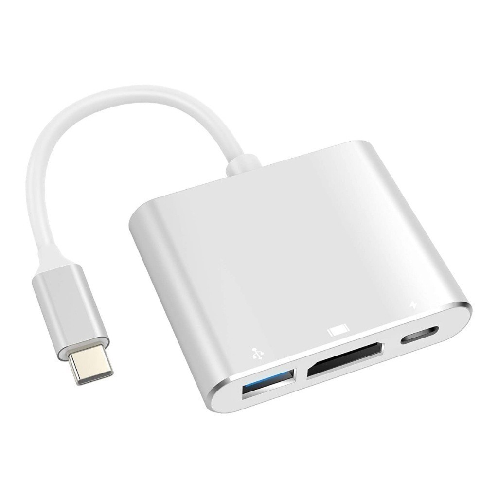 Adaptador de Interface Multimídia USB-C para HDMI: Saída 4K e Porta USB-C para Dispositivos Modernos