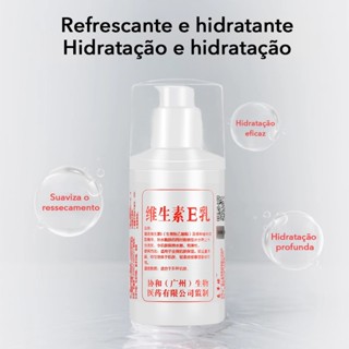 Vitamina E Leite Emulsão Hidratante Suave Refrescante Loção Corporal Creme Facial Nutritivo Cuidados Com A Pele 100ml em Oferta na Shopee