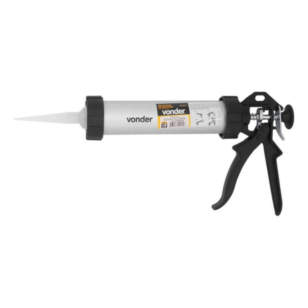 Aplicador Tubular Silicone 400ml Reforçado Vonder