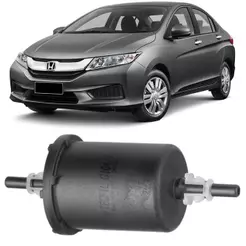 Filtro Combustível Honda City 1.5 2014 A 2017 Flex Tecfil
