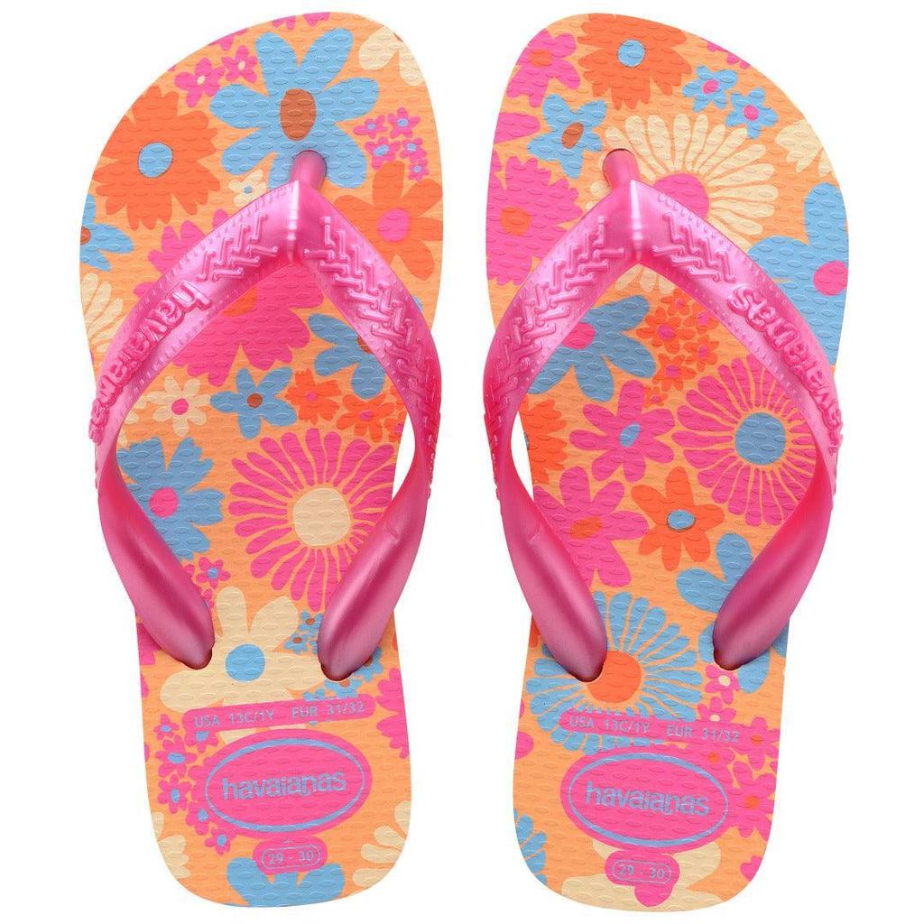 Chinelo Havaianas Infantil Flores Feminino