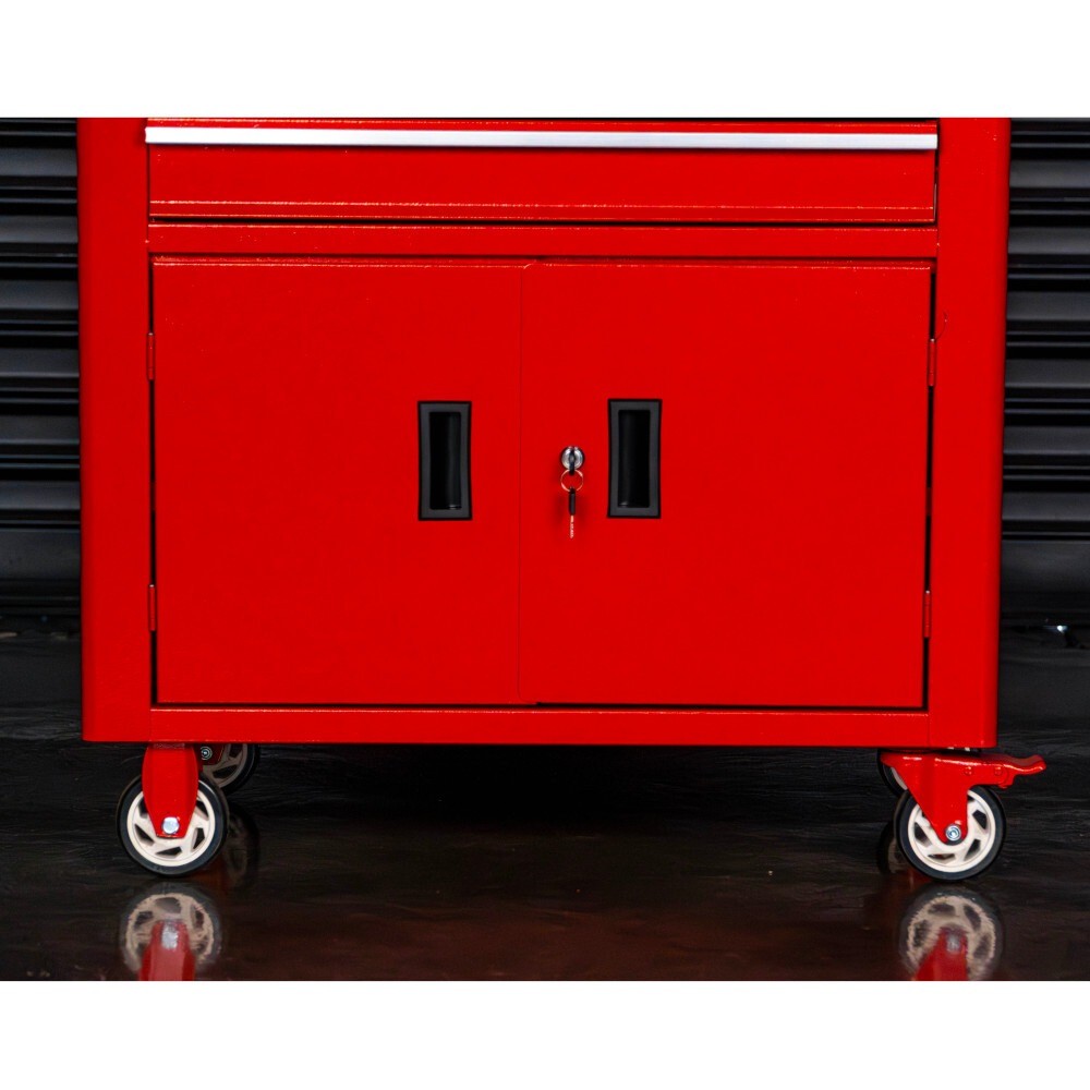 Detalhes do Carrinho p/ ferramentas c/ 3 gav. 2 portas RLL316 Rotterman