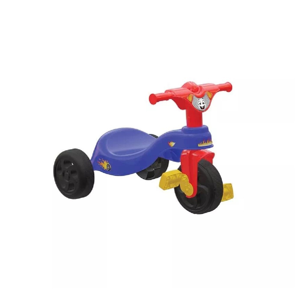 Triciclo Motoca Infantil 3 Rodas Fast com Pedal Diversão