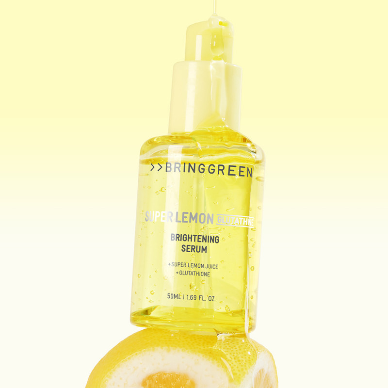 Bring Green Super Lemon Glutationa Brightening Serum 50mL Ativador 3g Coreano Skincare