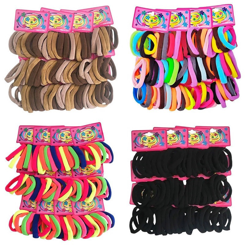 KIT 36-72 Unidades Elastico De Cabelo Xuxinha Rabico Para Cabelo/Feminino/Infantil