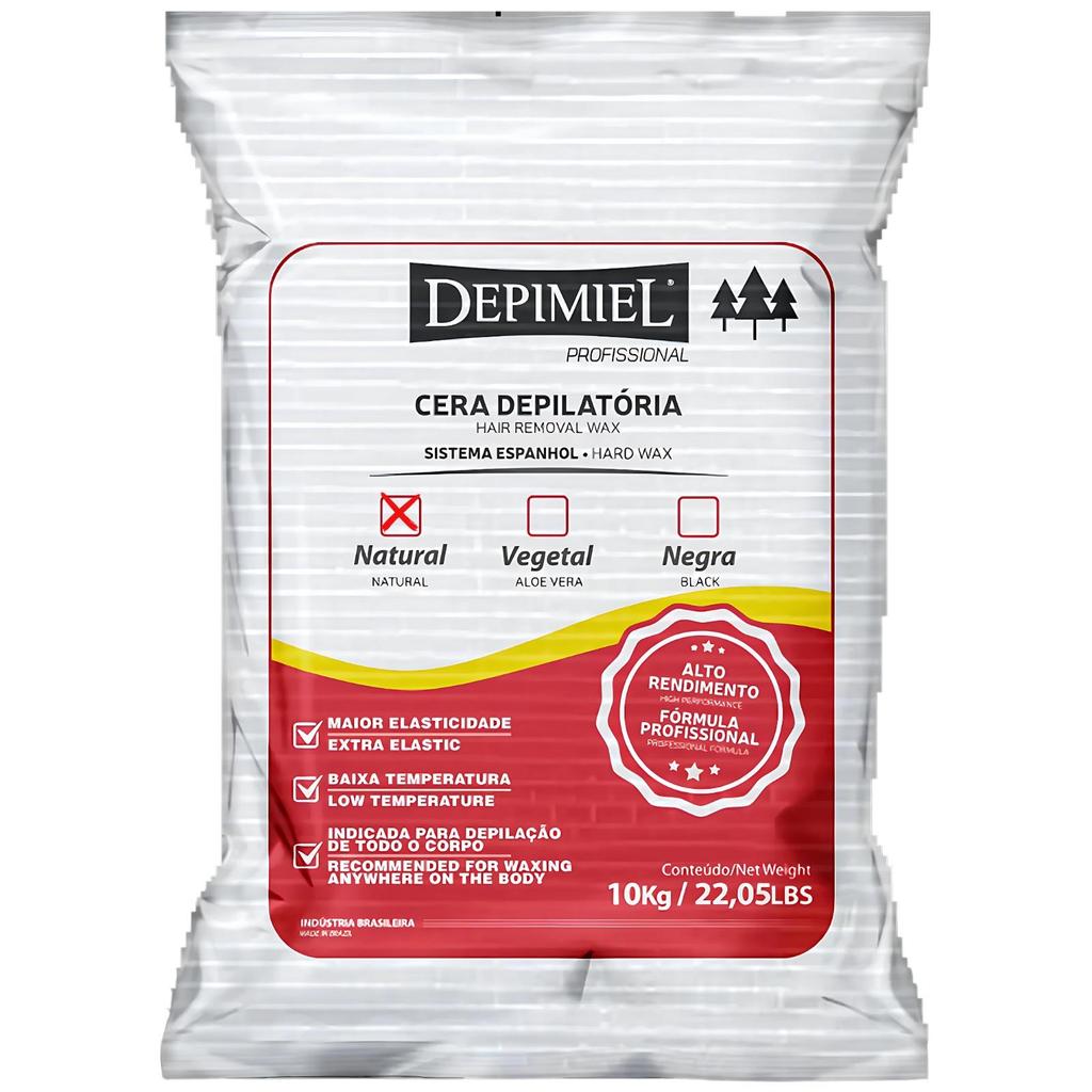 Cera Natural Pedras/ Pedaços 10kg Depimiel Sistema Espanhol