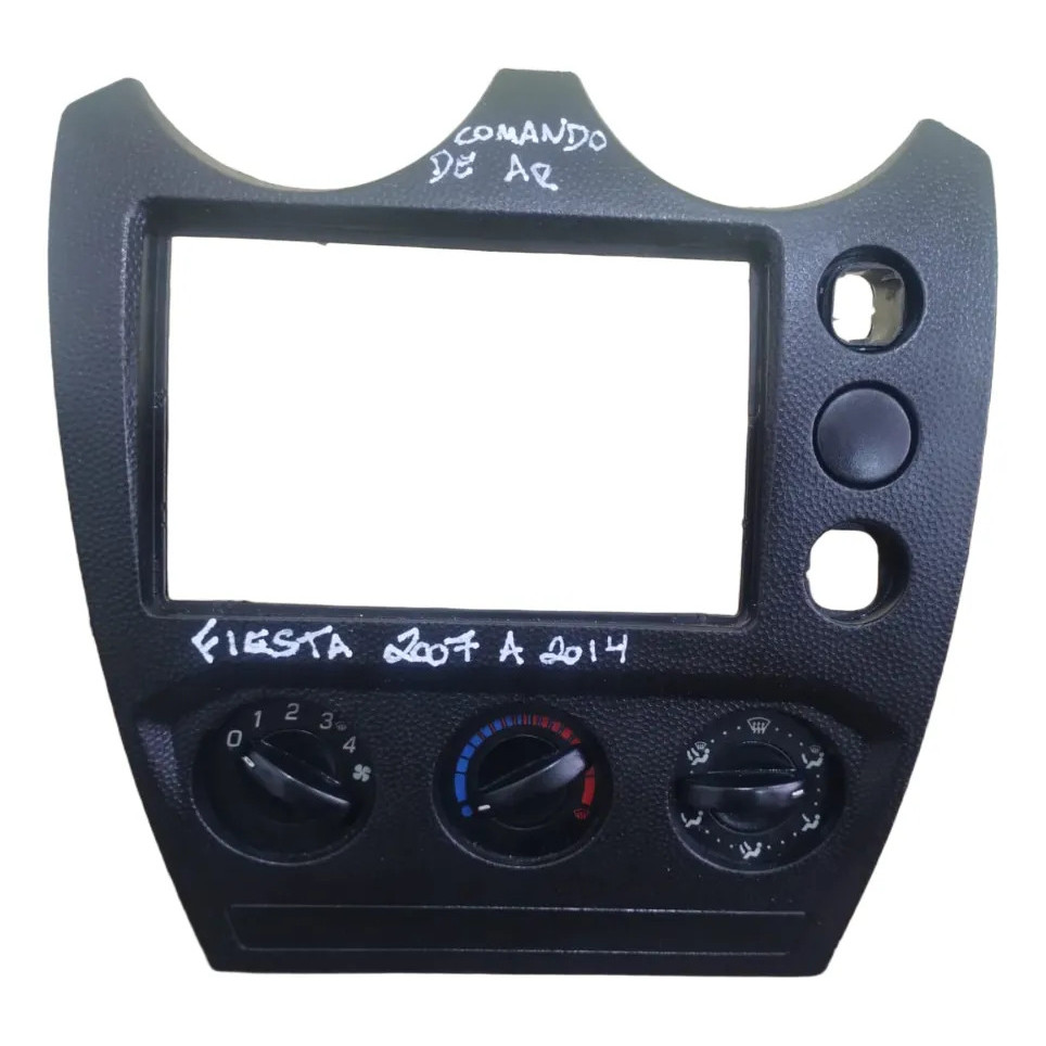 Comando Ar Condicionado Ford Fiesta 2007 A 2014 Com Moldura