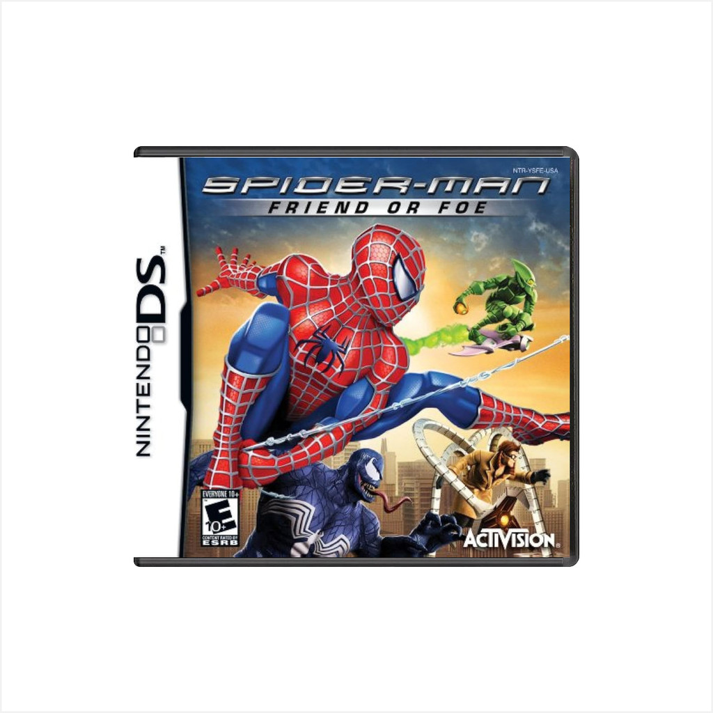 Jogo Spider-Man Friend Or Foe - Nintendo DS - Usado - Original