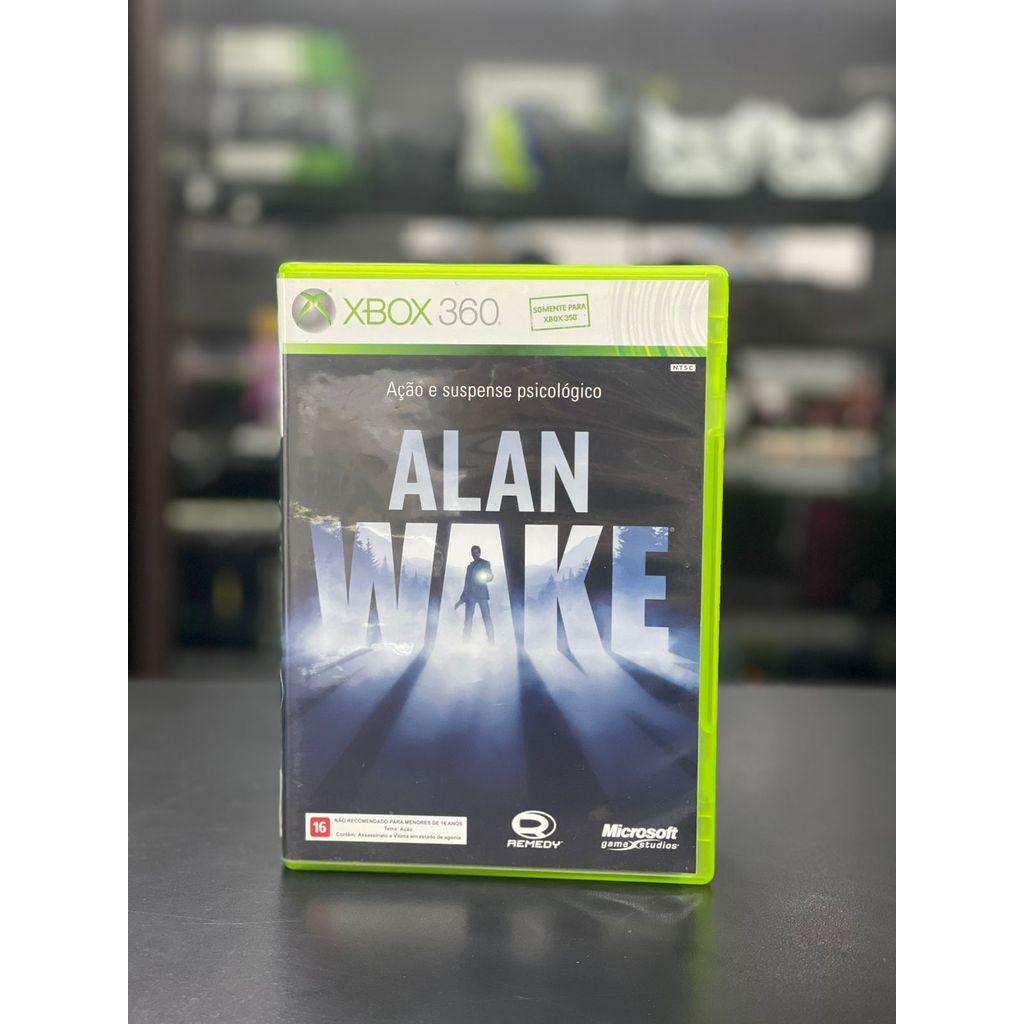 Alan Wake Xbox 360 Original Midia Fisica / Coleção