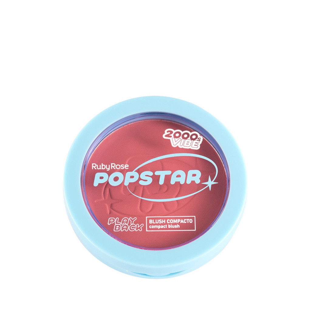 Blush Compacto Playback Popstar - HBM08 - Ruby Rose