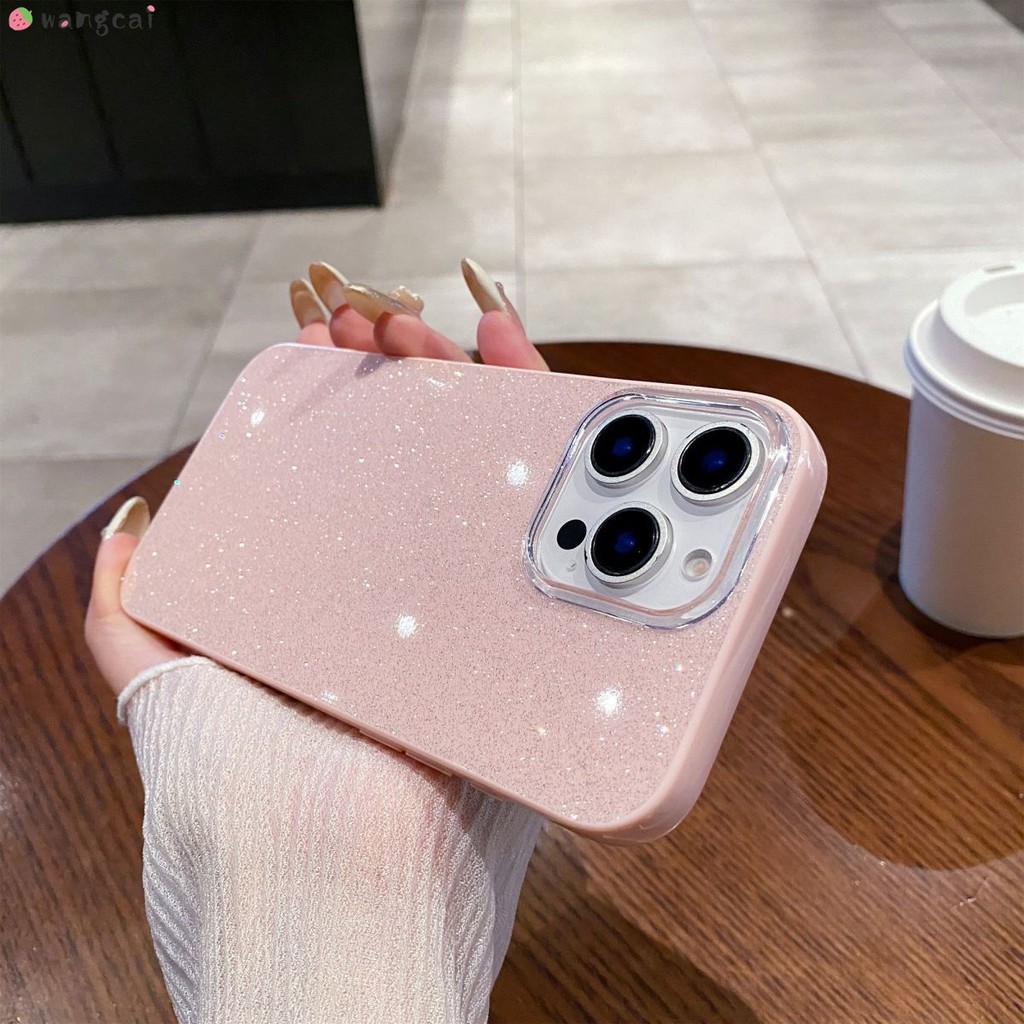 Para Redmi 15 Pro 4G A7 K90 Max Poco F8 Ultra Capa De Telefone Luxo Elegante Brilhante Glitter Roxo Azul Simples IMD
