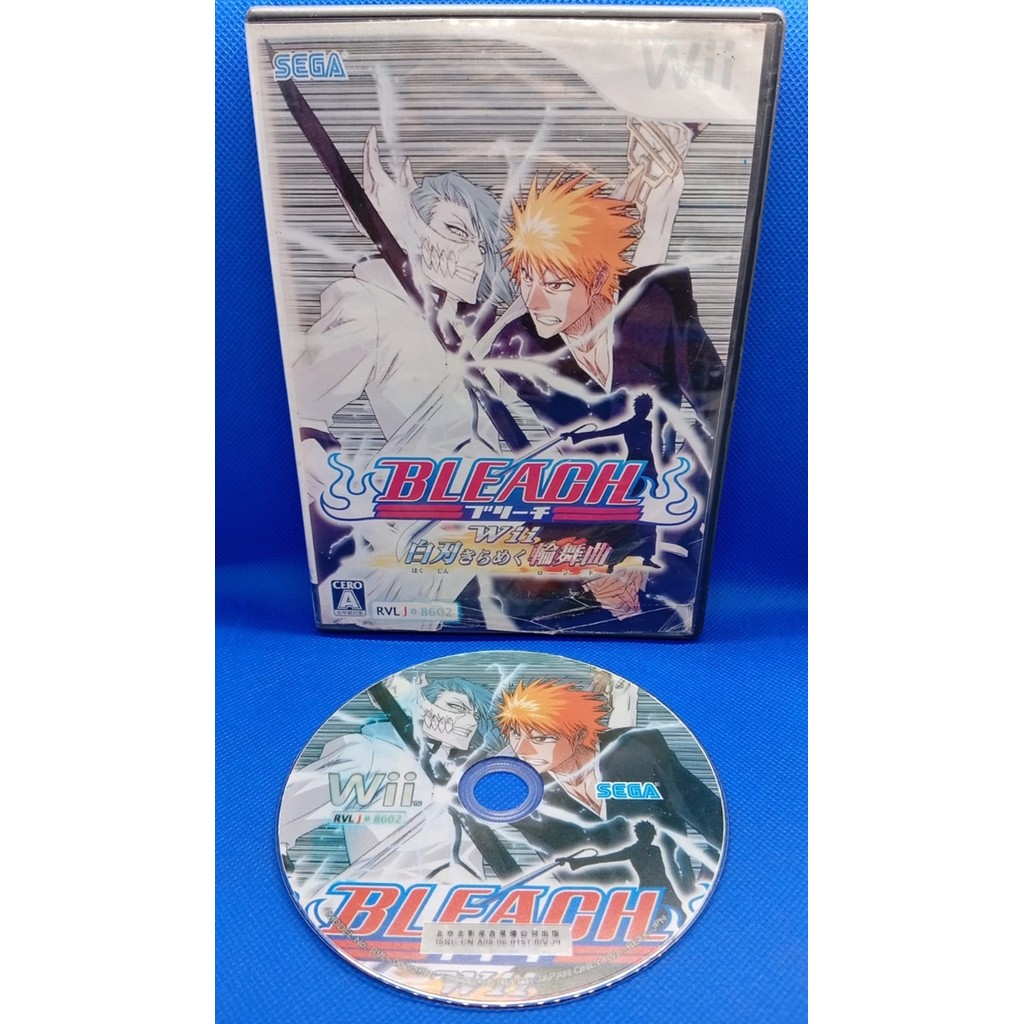 Bleach Shattered Blade Nintendo Wii - Prensado de Época - Des.travado/Des.bloqueado