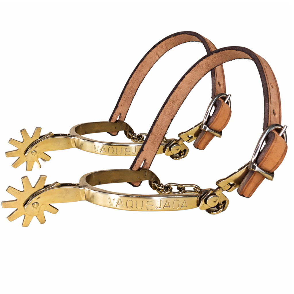 Espora Cavalo Vaquejada Quarto De Milha Abvaq  Inox cavalgada