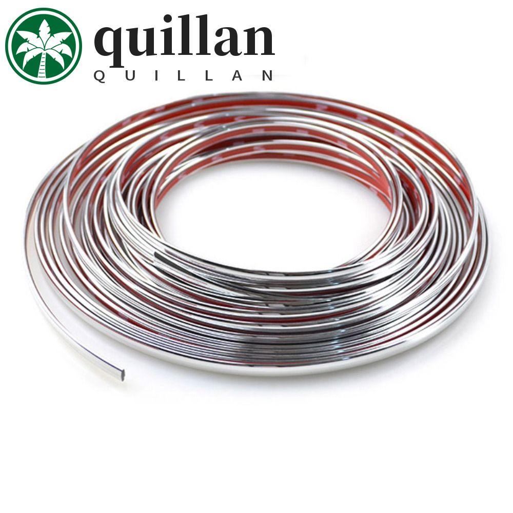 QUILLAN Carro Chrome Guarnição Tira Moldagem Estilo Acessórios De Automóveis Do À Prova De Riscos PVC Protetor De Porta 