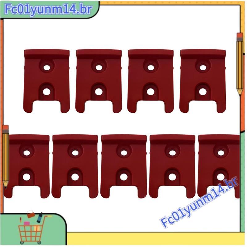 9pcs Suporte De Ferramenta Para Ferramentas Sem Fio/18v , Organizador De Broca E Montagem Na Parede Com 18 Parafusos