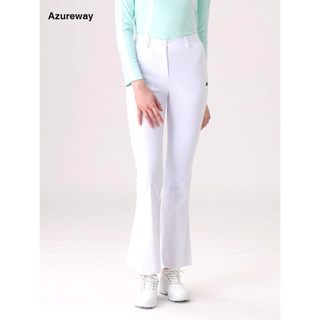 AW Novo Estilo Calças de Golfe Calças Femininas Primavera Verão Estilo Slim-fit Slimmer Look Senhoras Calças Micro-Flap 